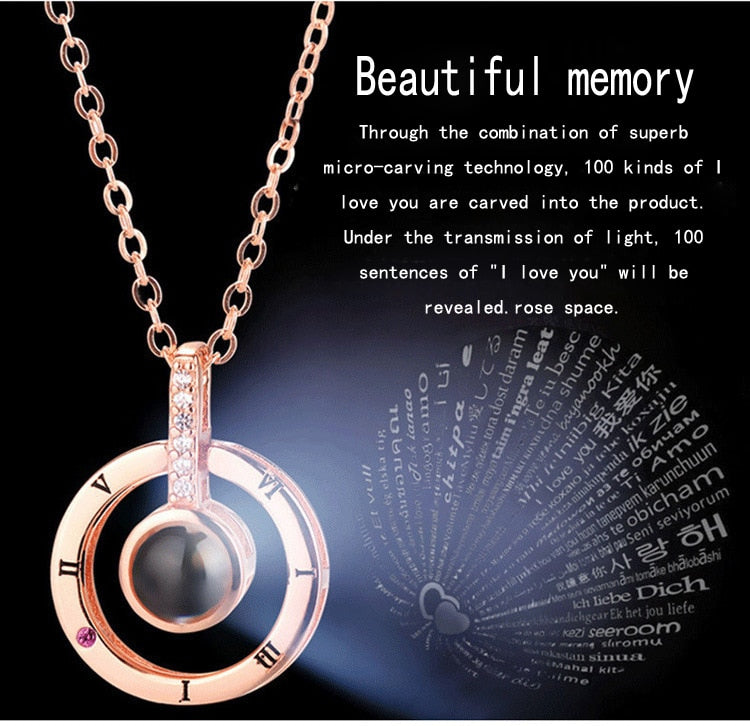 ROSE SPACE Black/White Gift For Valentine