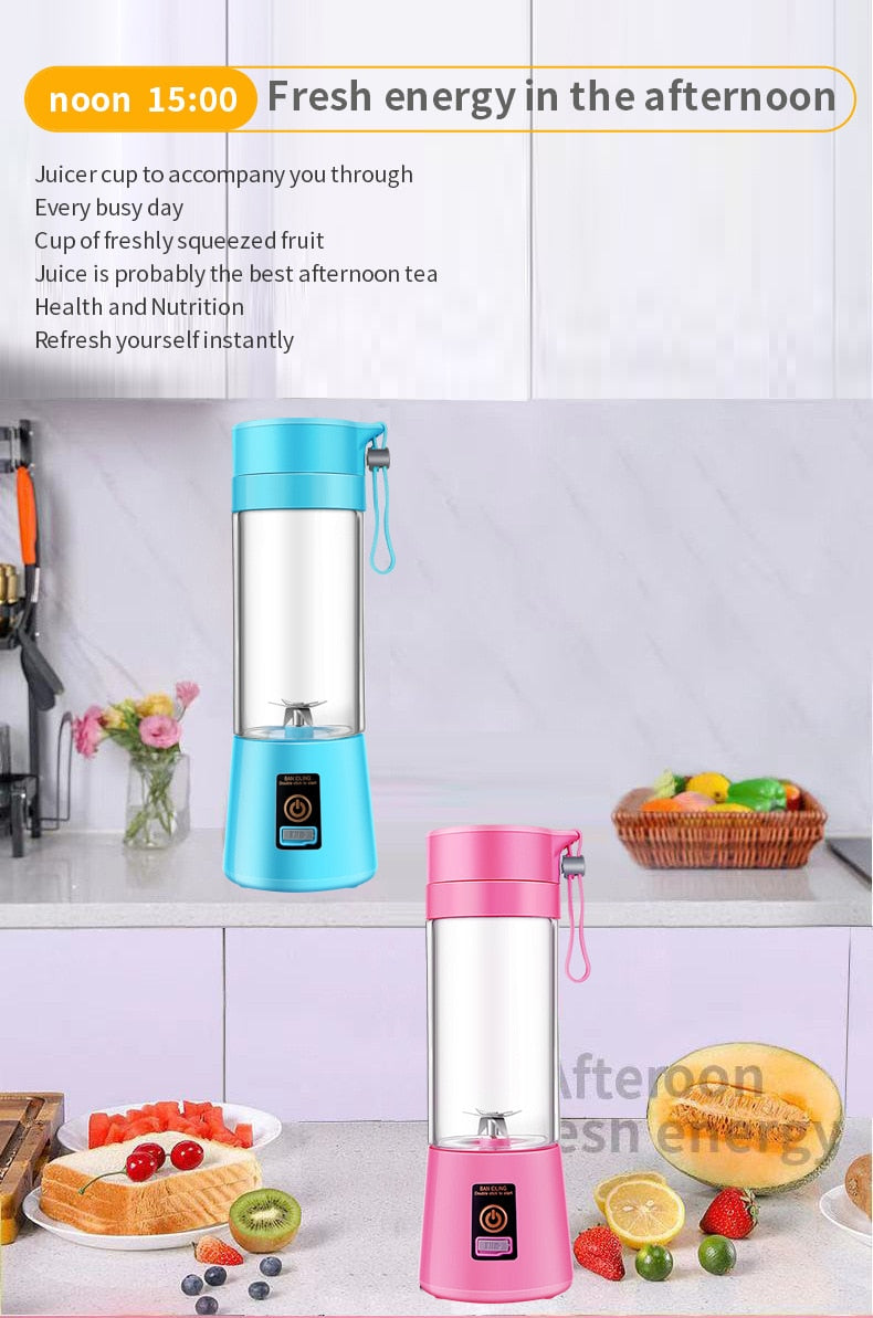 Portable Blender USB Wireless Mixer