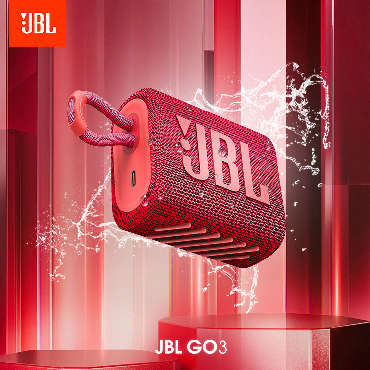 JBL GO 3 Waterproof Wireless Sport Bluetooth Speaker