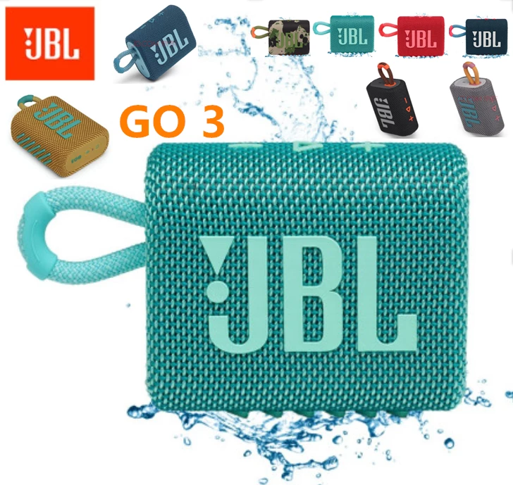JBL GO 3 Waterproof Wireless Sport Bluetooth Speaker
