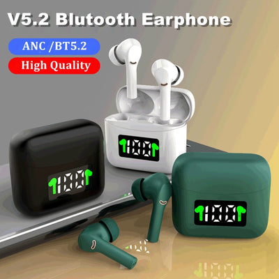 J5 ANC Air TWS Wireless Headphones Bluetooth Earbuds Handsfree Headset For Apple iPhone Android