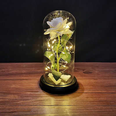 LED Light Foil Flower Gift