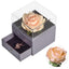 Valentine Natural Eternal Rose Jewelry Box