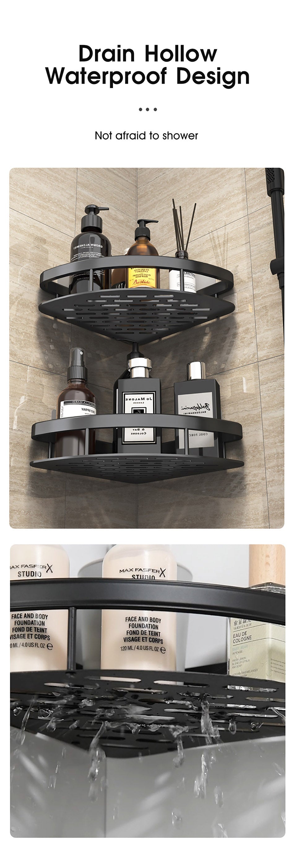 Bathroom Storage Rack Holder