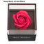 Valentine Natural Eternal Rose Jewelry Box