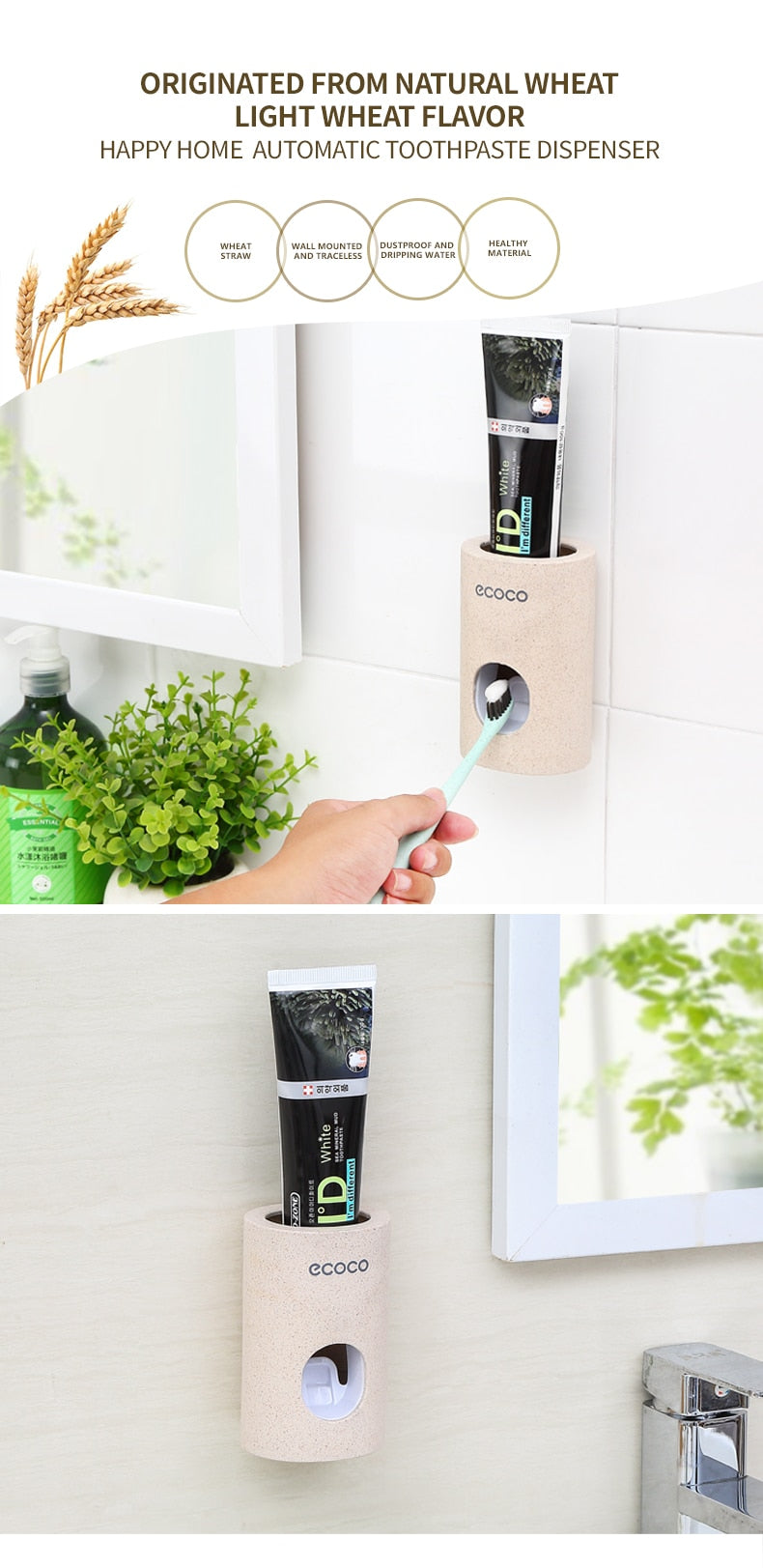 Automatic Toothpaste Dispenser Holder