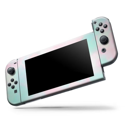 Pretty Pastel Clouds V7 - Full Body Skin Decal Wrap Kit for Nintendo