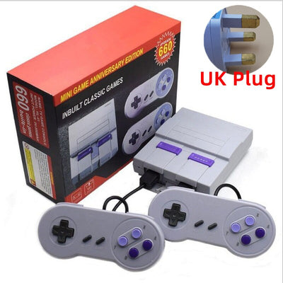 Retro Classic 8Bit TV Video Game Console Mini Family Built-In 660 Games 2 Players Support Consolas De Videojuegos