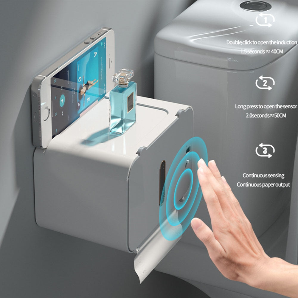 Wall Mounted Smart Toilet Paper Holder