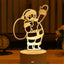 3D Acrylic USB LED Night Lamp