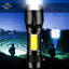 High Power Rechargeable LED Flashlight