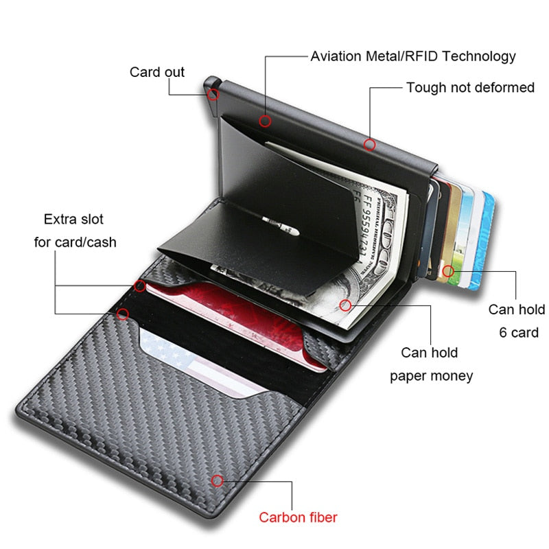 Custom Card Holder Men Wallets