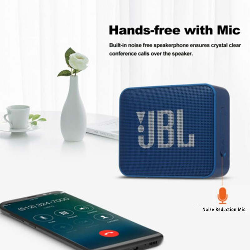 JBL GO 2 Wireless Bluetooth Speaker for Outdoor, IPX7 Waterproof